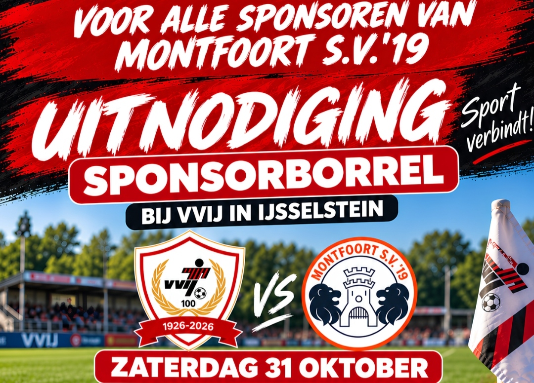 DERBY DAY – sponsorborrel bij VVIJ!