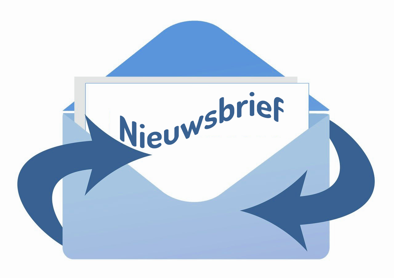De Nieuwsbrief komt in je mail